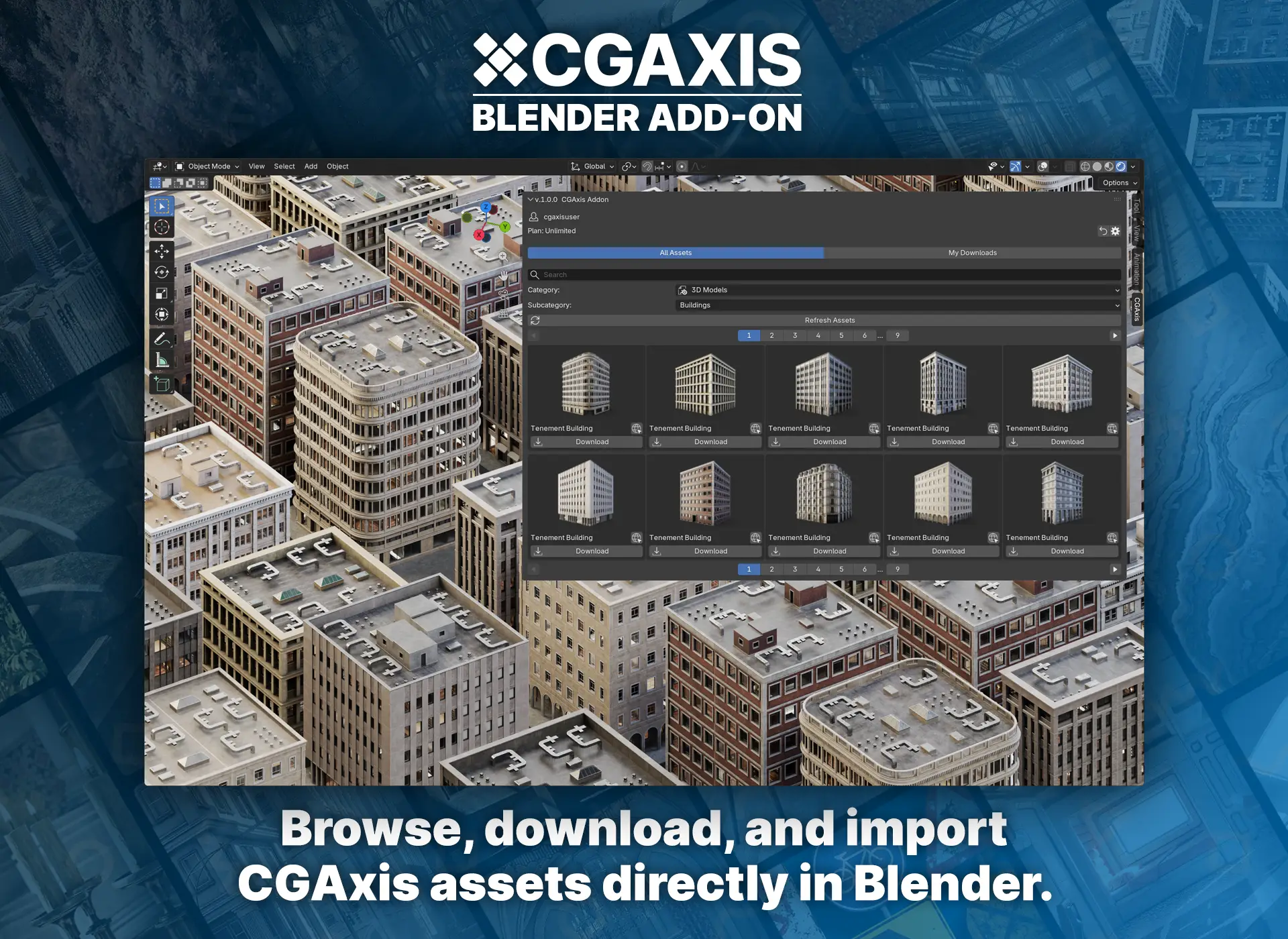 CGAxis Blender-Add-on
